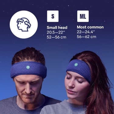 Hoomband Bandeau Sommeil & Relaxation - Audio Bluetooth, Cadeau bien-être