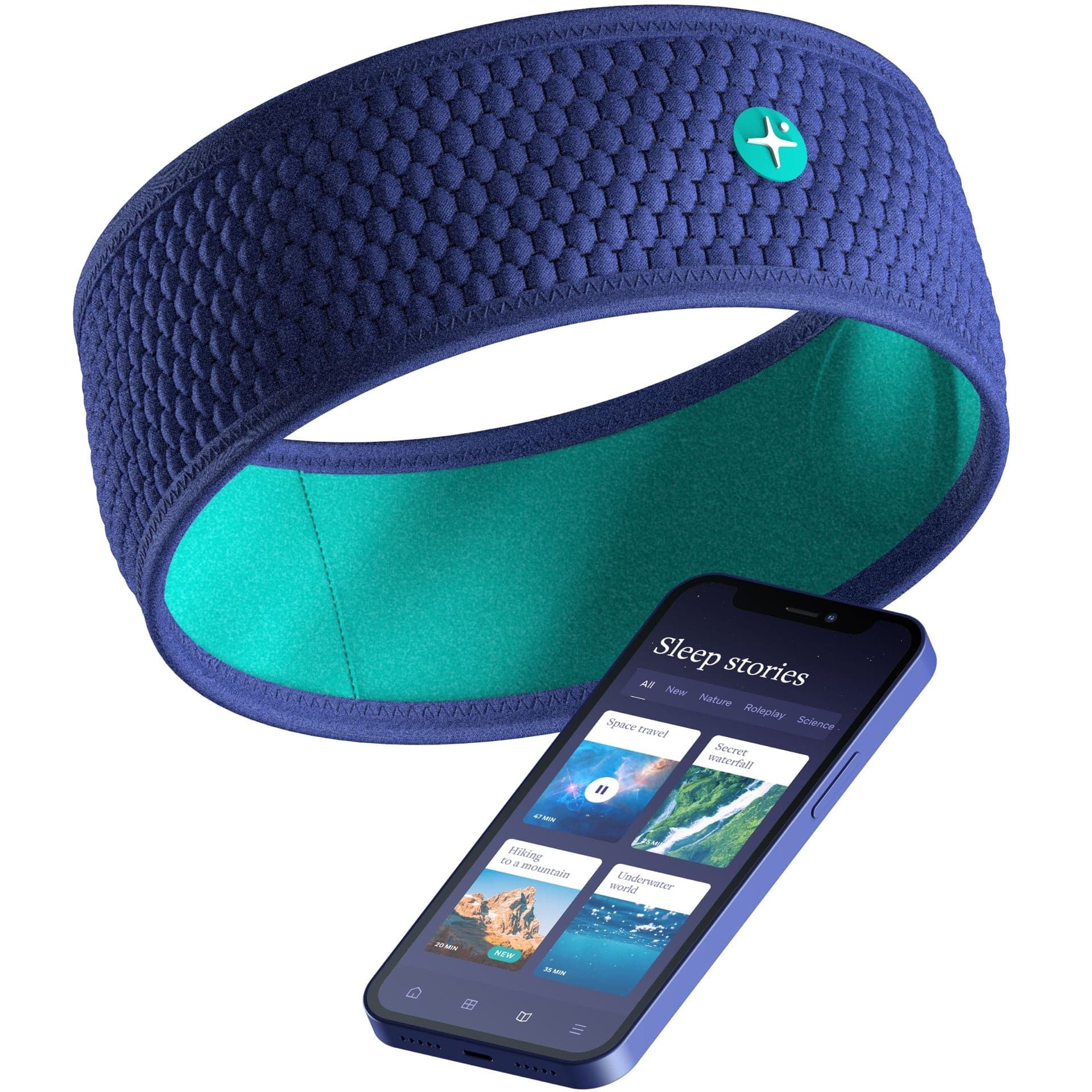 Universal - Casque de sommeil Bluetooth Bandeau de sport élastique